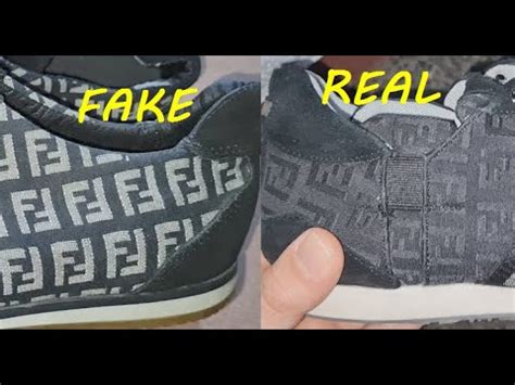 replica fendi mens sneakers|real vs false fendi.